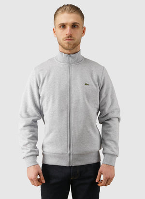 Classic Sweatshirt Jacket - Silver Chine