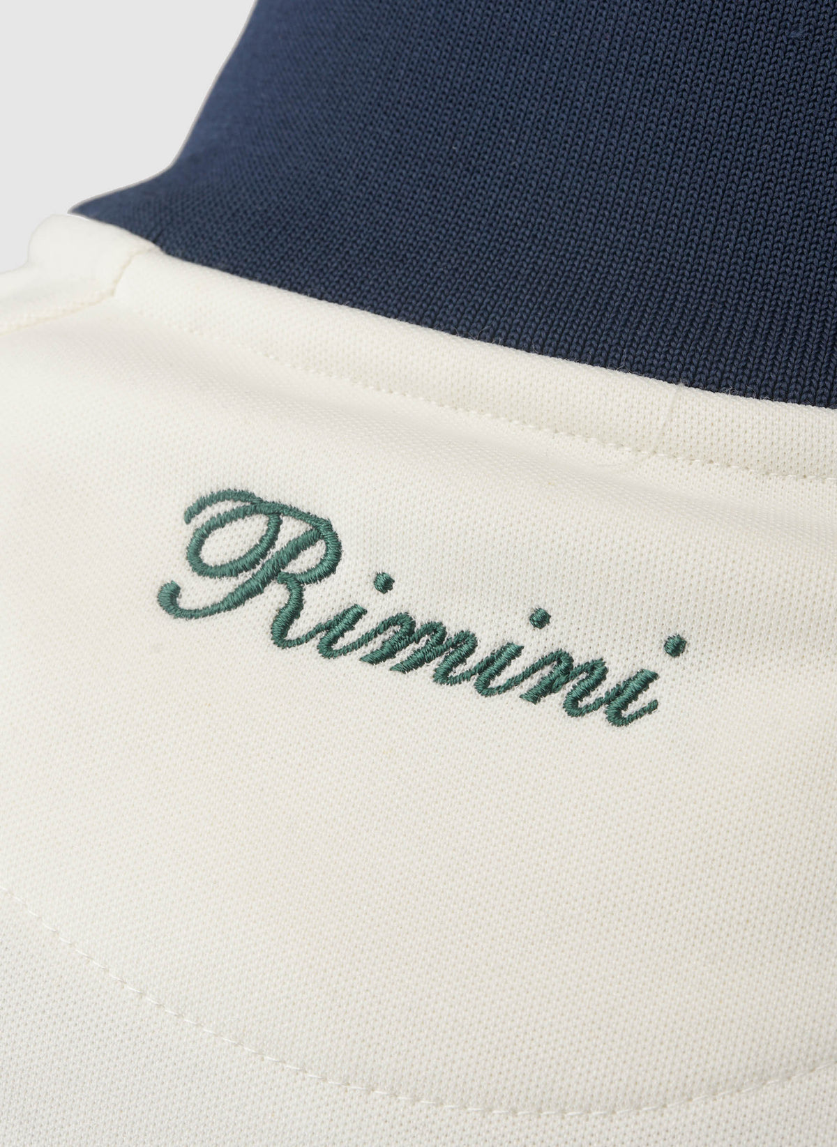 Rimini Tracktop - Dark Green/Off White