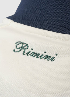Rimini Tracktop - Dark Green/Off White