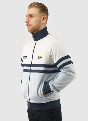 Rimini Tracktop - Off White/Light Blue