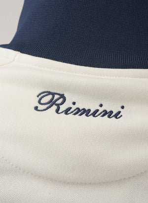 Rimini Tracktop - Off White/Light Blue