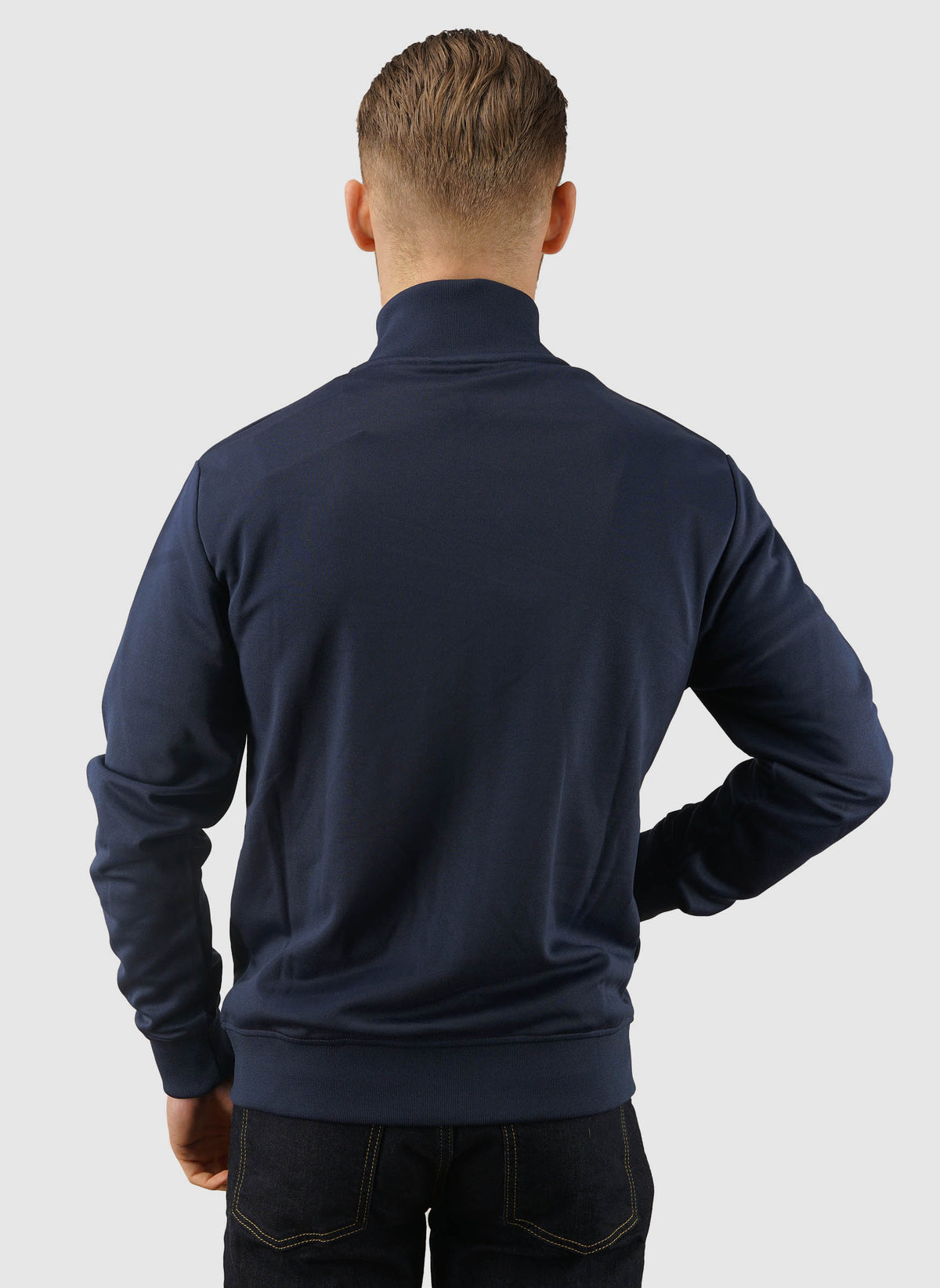 Vicenza Tracktop - Navy/Light Yellow