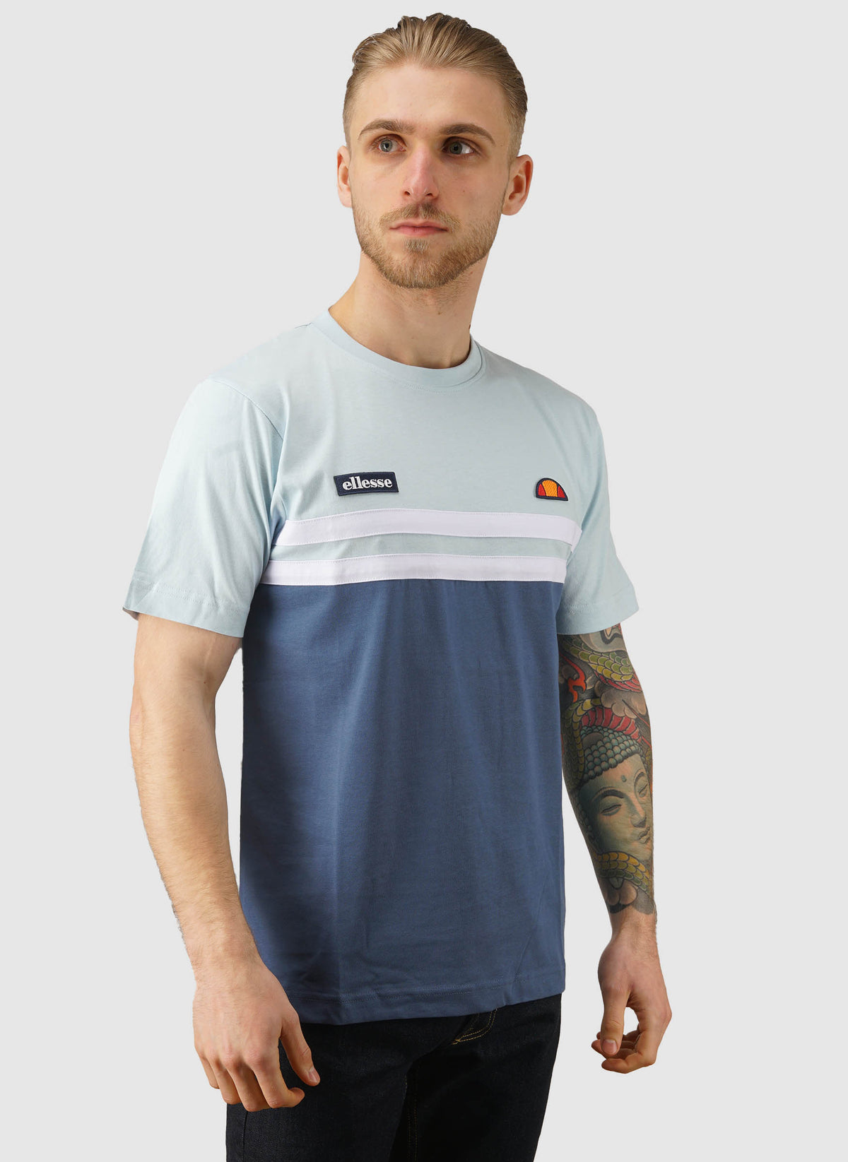 Venire T-Shirt - Blue/Light Blue