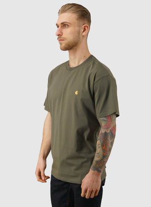 Chase T-Shirt - Leaf/Gold