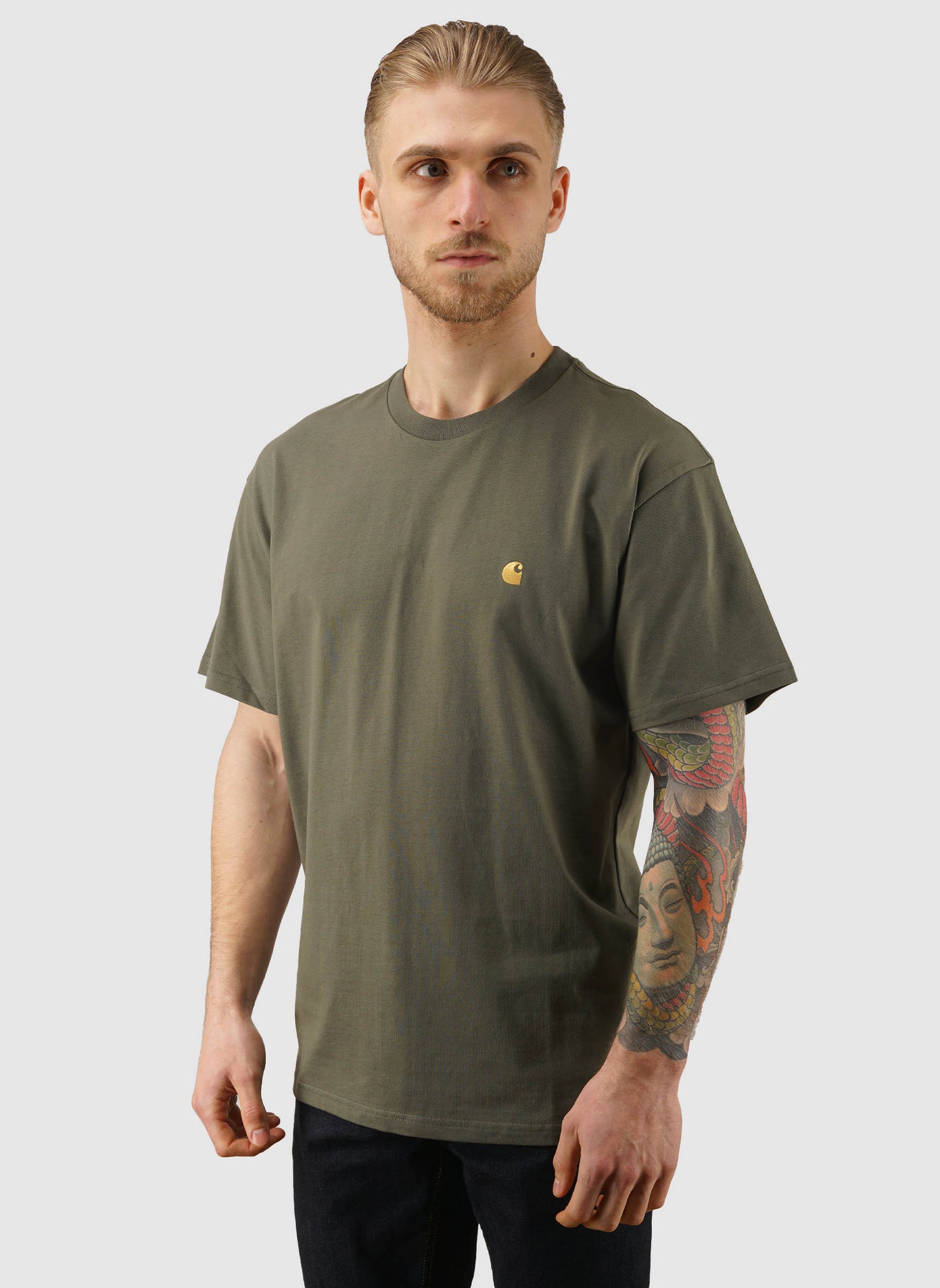 Chase T-Shirt - Leaf/Gold