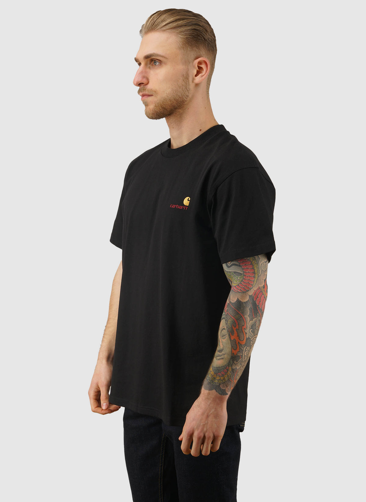 American Script T-Shirt - Black