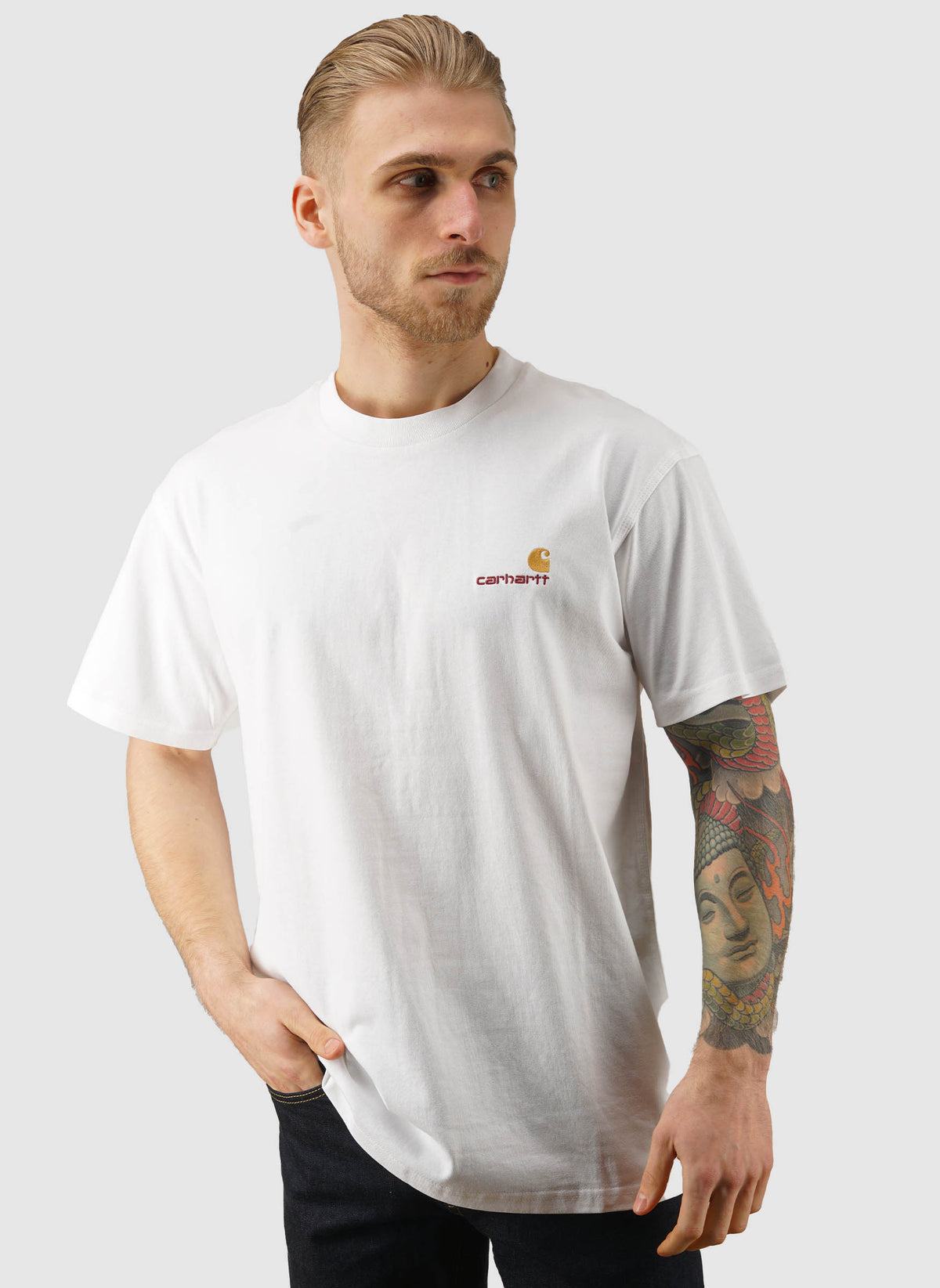 American Script T-Shirt - White