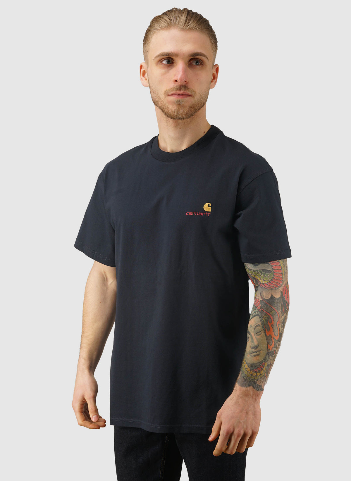 American Script T-Shirt - Deep Night