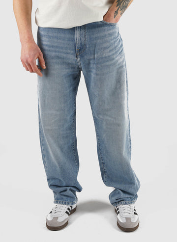 Aaron Pant Camano Denim - Blue Burst Washed