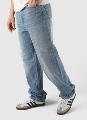 Aaron Pant Camano Denim - Blue Burst Washed