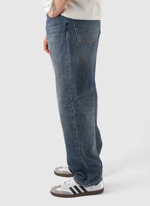 Aaron Pant Camano Denim - Blue Dark Used Washed