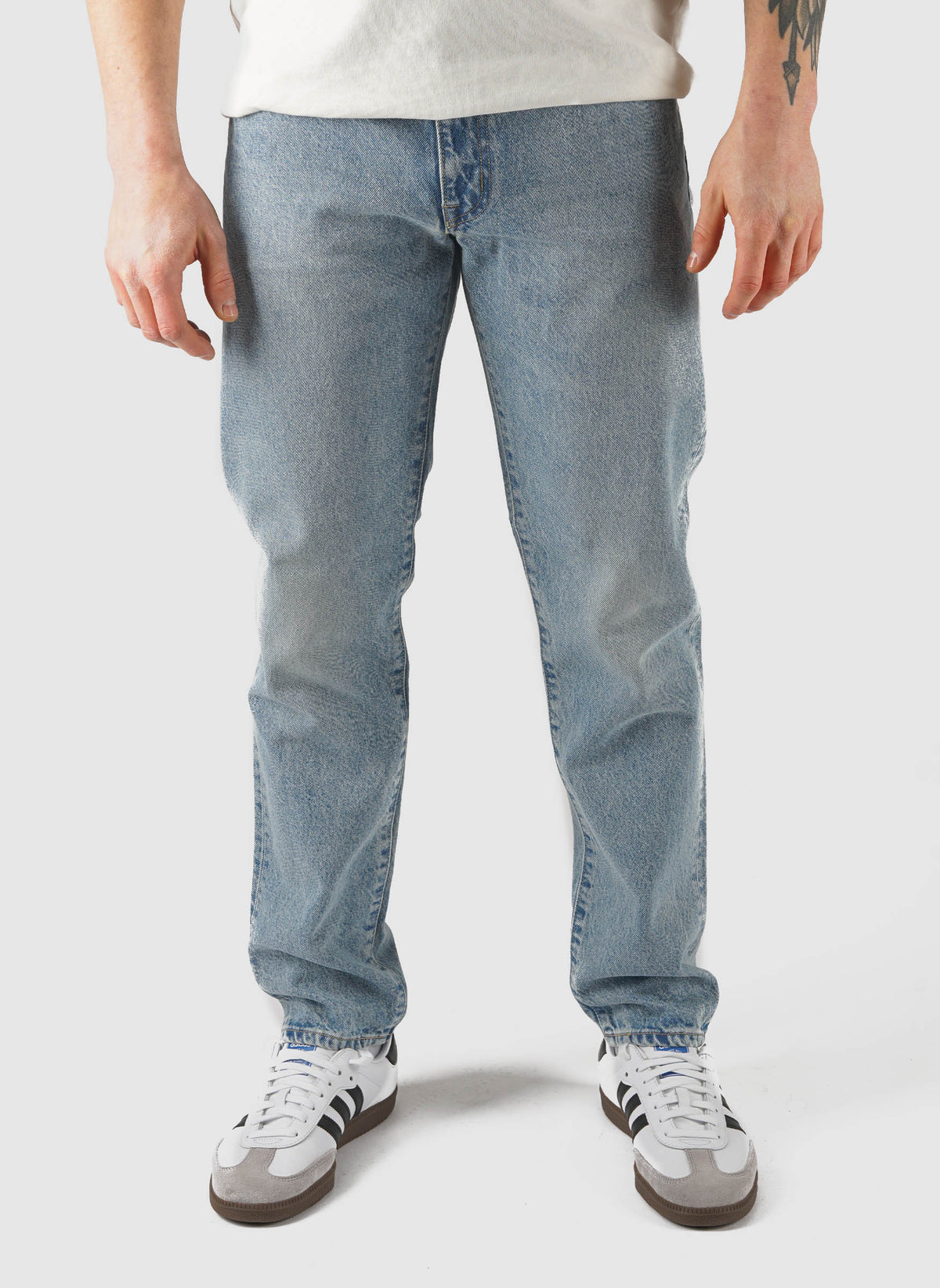Regular Tapered Denim - Mid Light Used