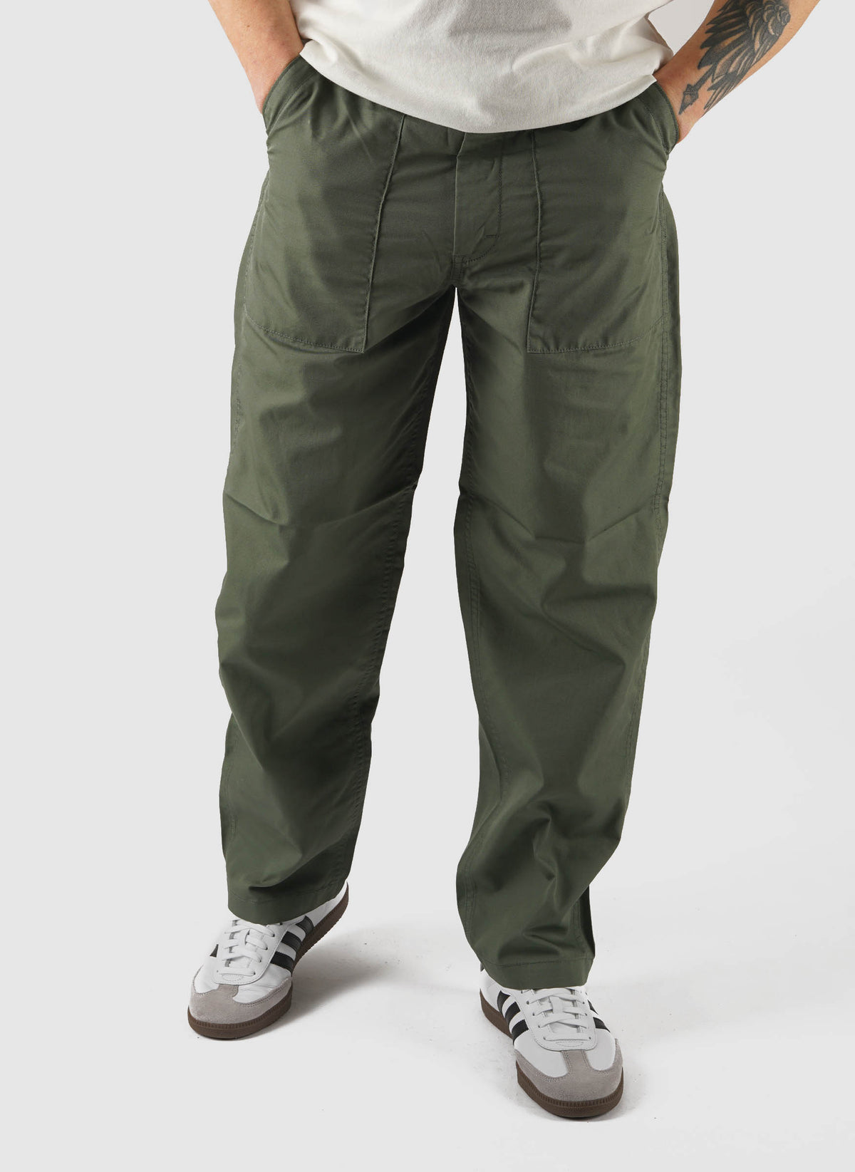 Baker Pant - Olive Garment Washed