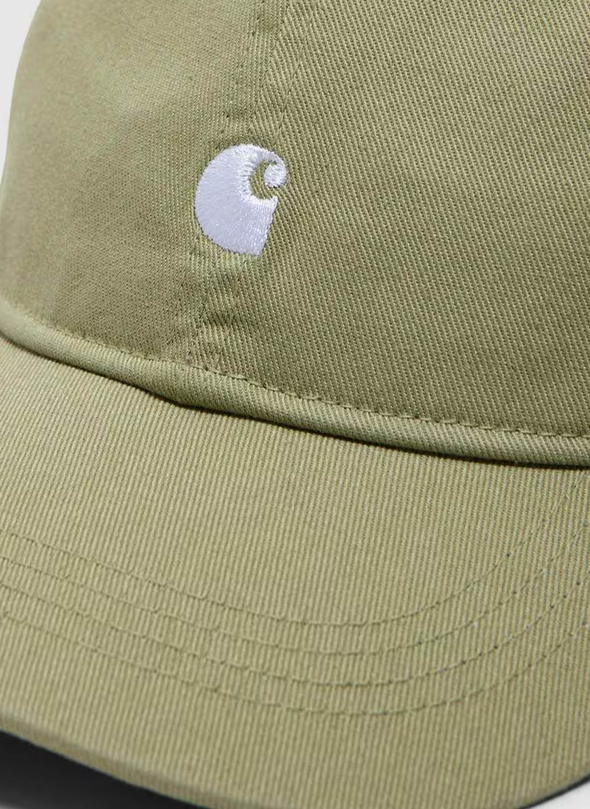 Madison Logo Cap - Gentle Green/White