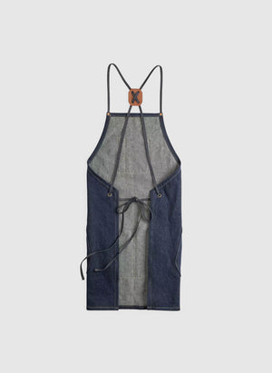 Denim-Schürze - Indigo Rinse