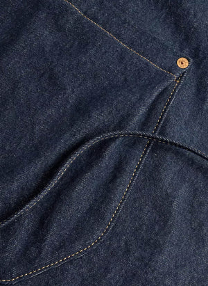Denim-Schürze - Indigo Rinse