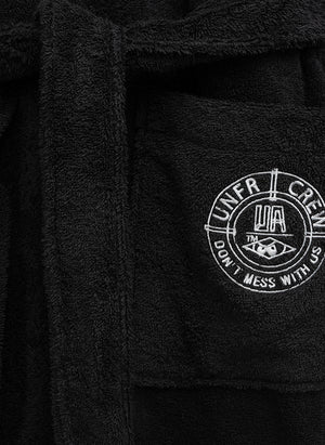 Anywhere Anytime Bathrobe - Black