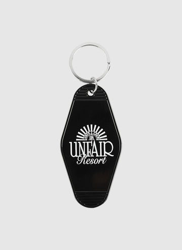 Resort Room Keychain - Black