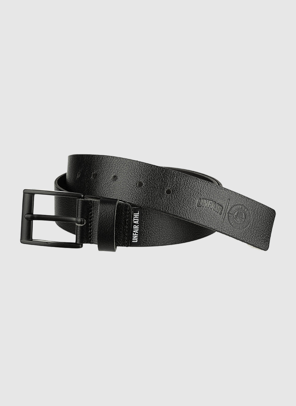 Two Side Leather Belt - Black