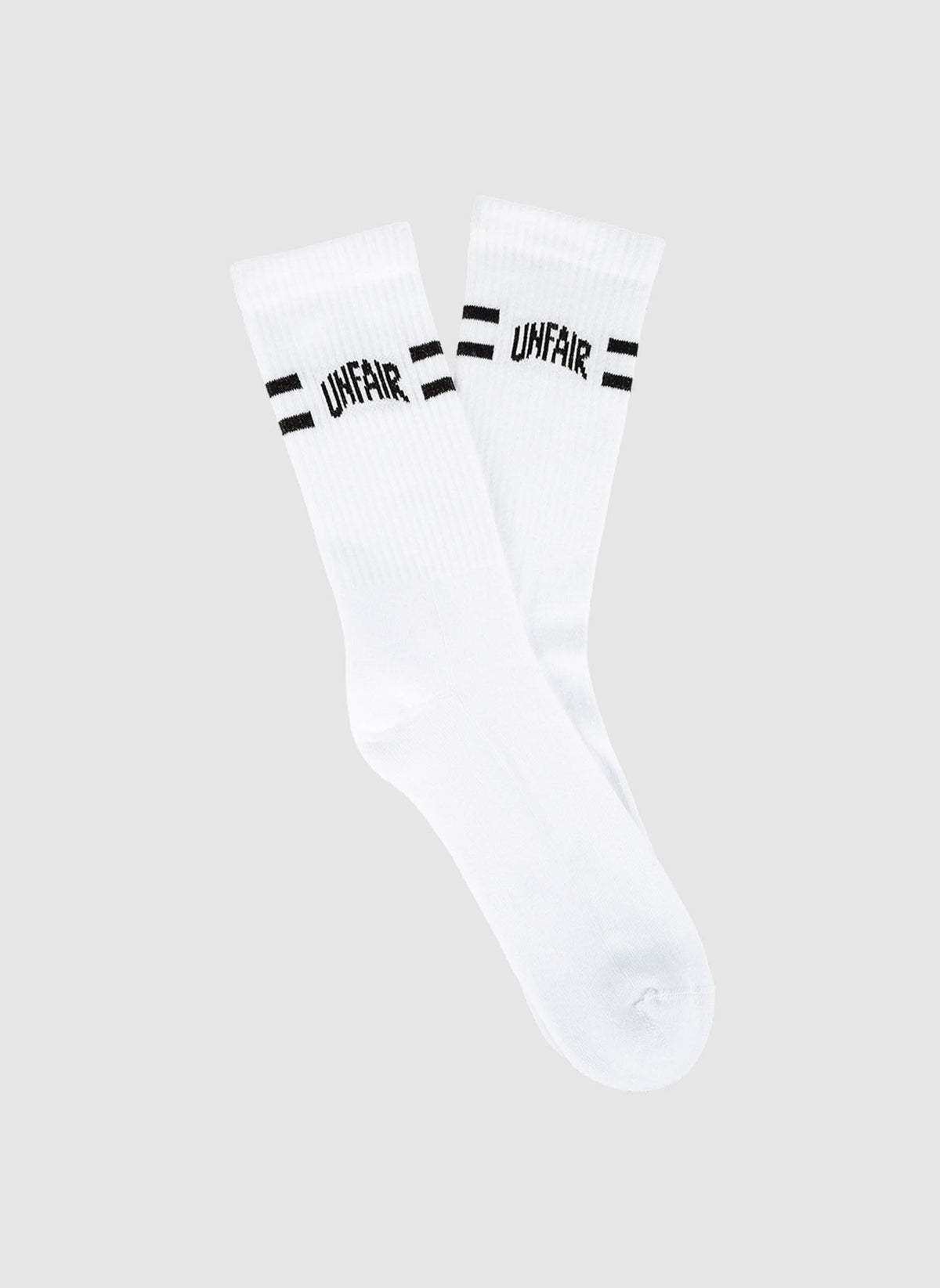 Striped Socks - White (2 Pack)
