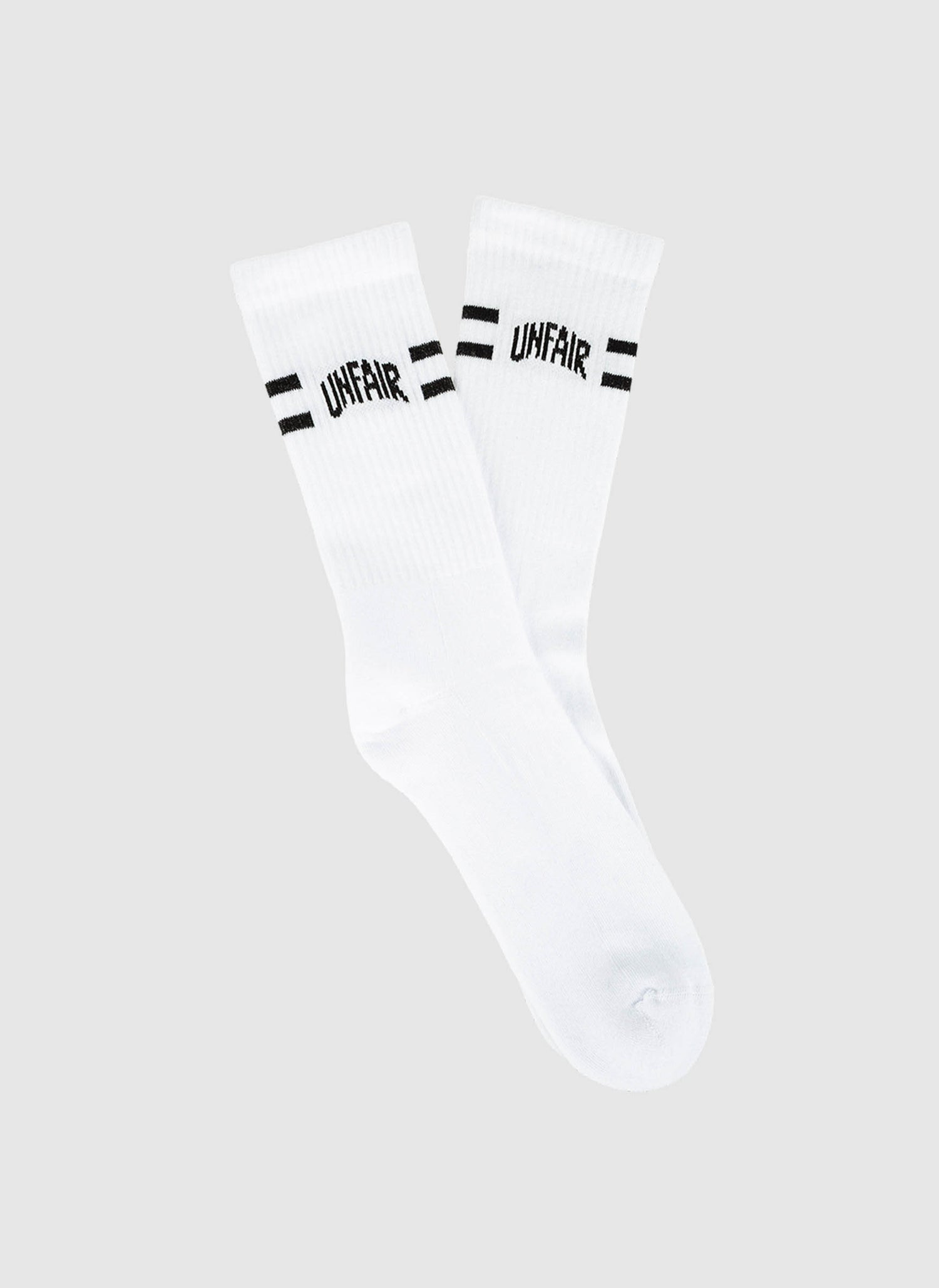 Striped Socks - White (2 Pack)