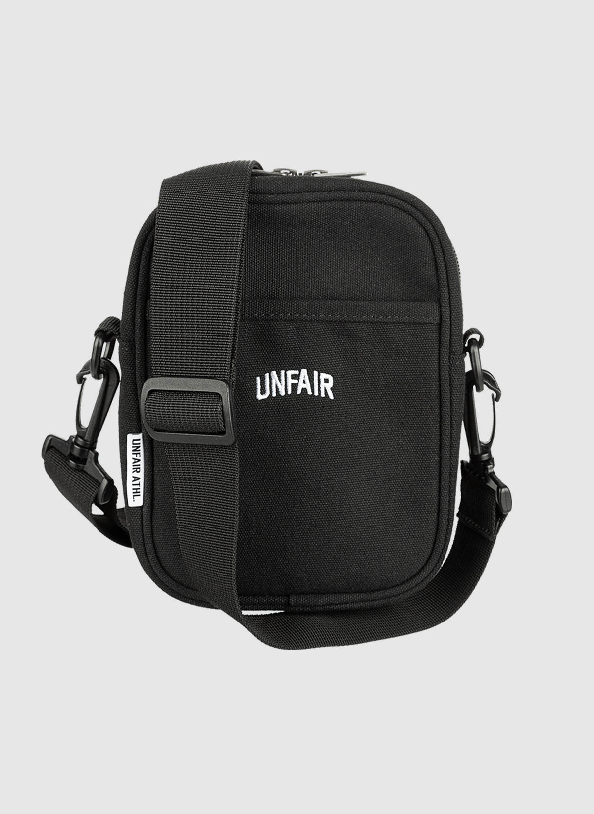 Curved Shoulder Bag - Black