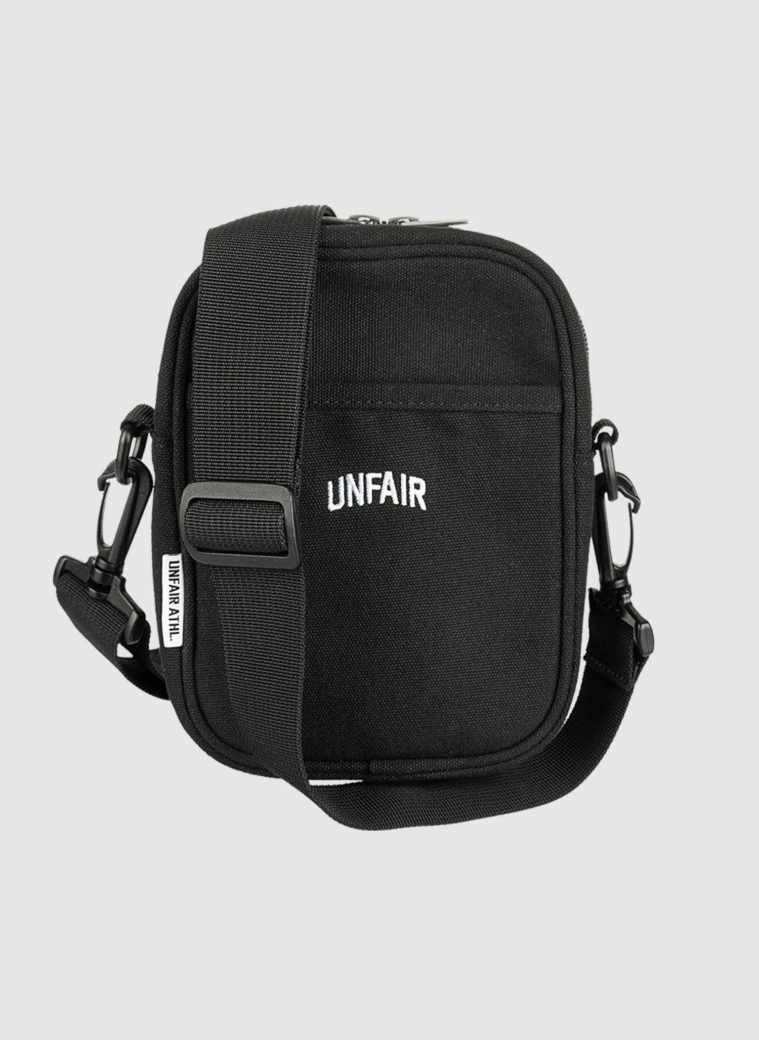 Curved Shoulder Bag - Black