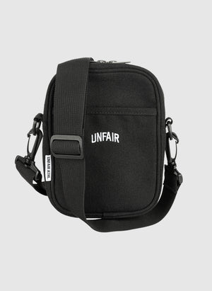 Curved Shoulder Bag - Black