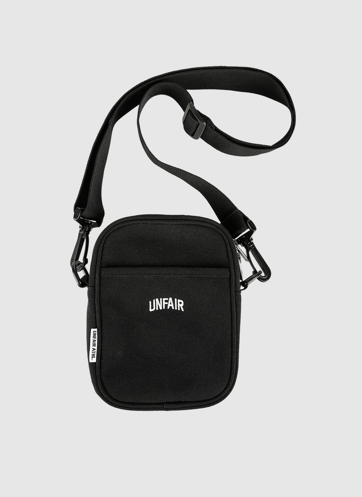 Curved Shoulder Bag - Black