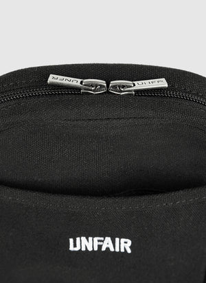 Curved Shoulder Bag - Black