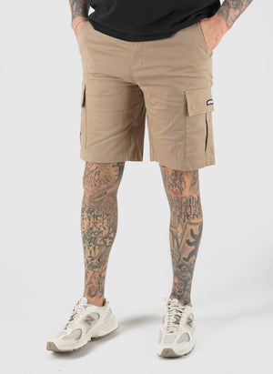 Permanent Cargo Shorts - Beige