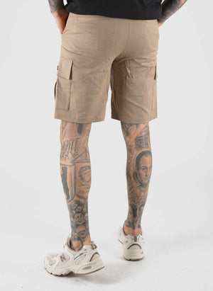 Permanent Cargo Shorts - Beige