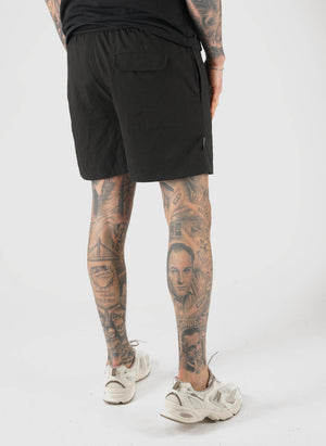Water Effect Shorts - Black