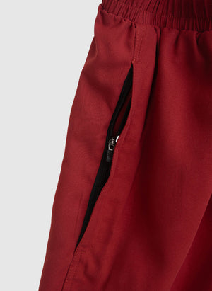 Water Effect Shorts - Burgundy