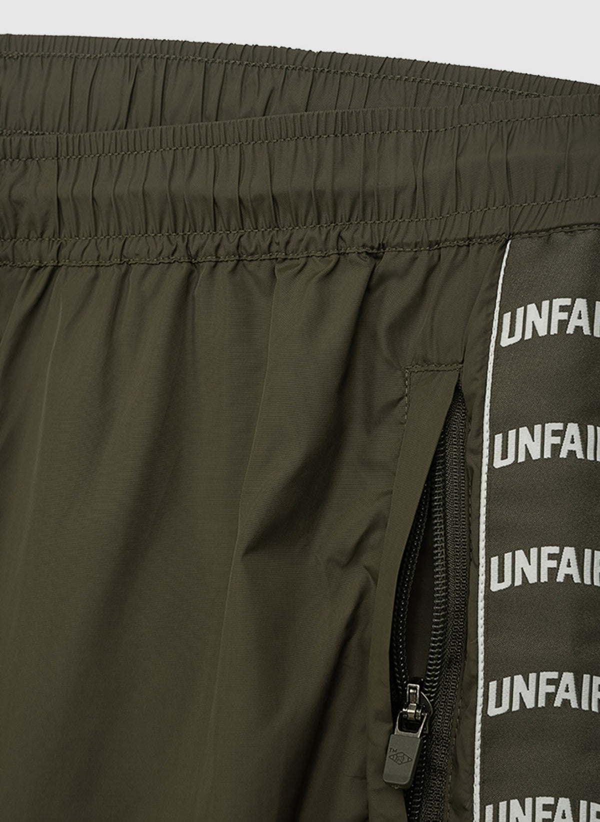 Curved Tape Trackpants - Olive