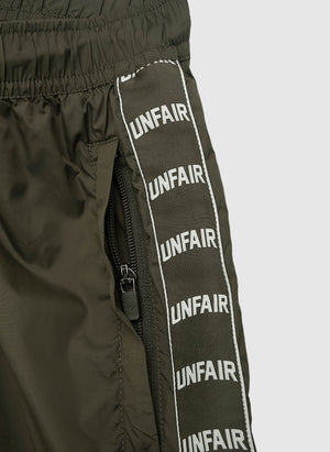 Curved Tape Trackshorts - Olive