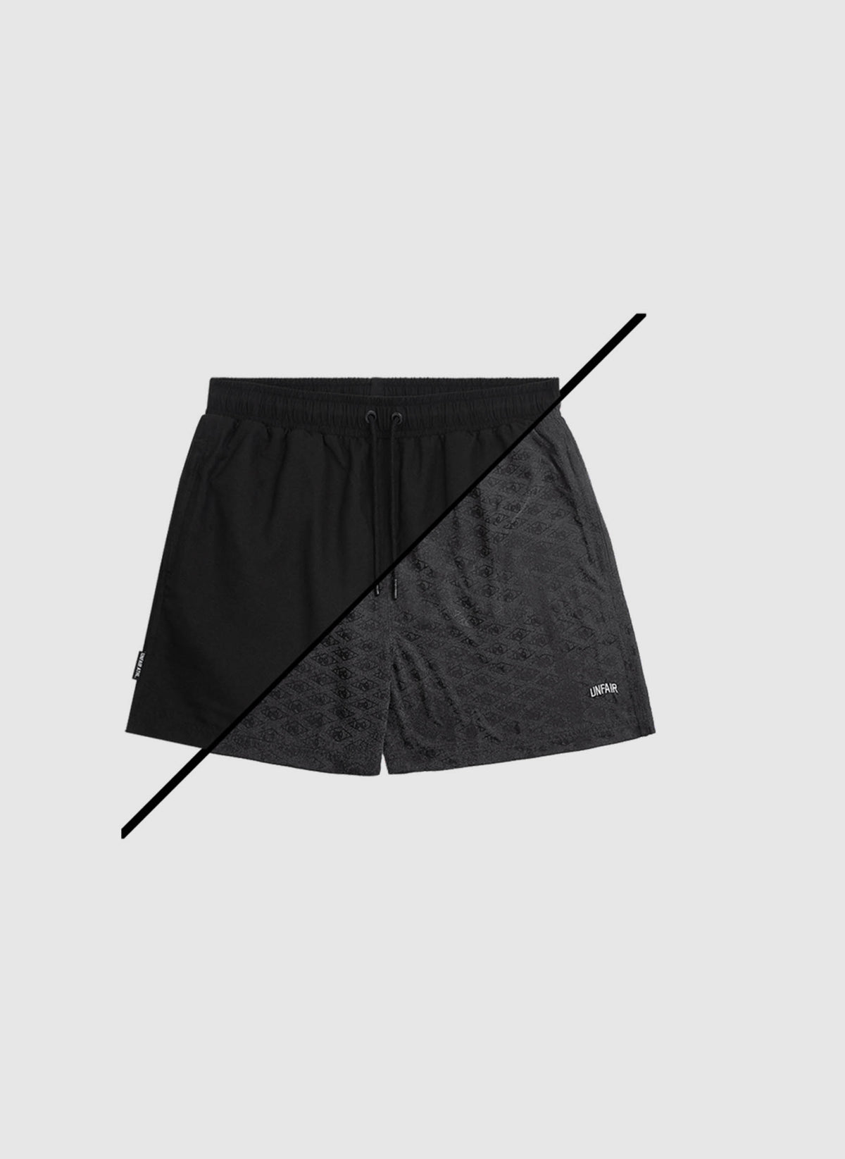 Water Effect Shorts - Black