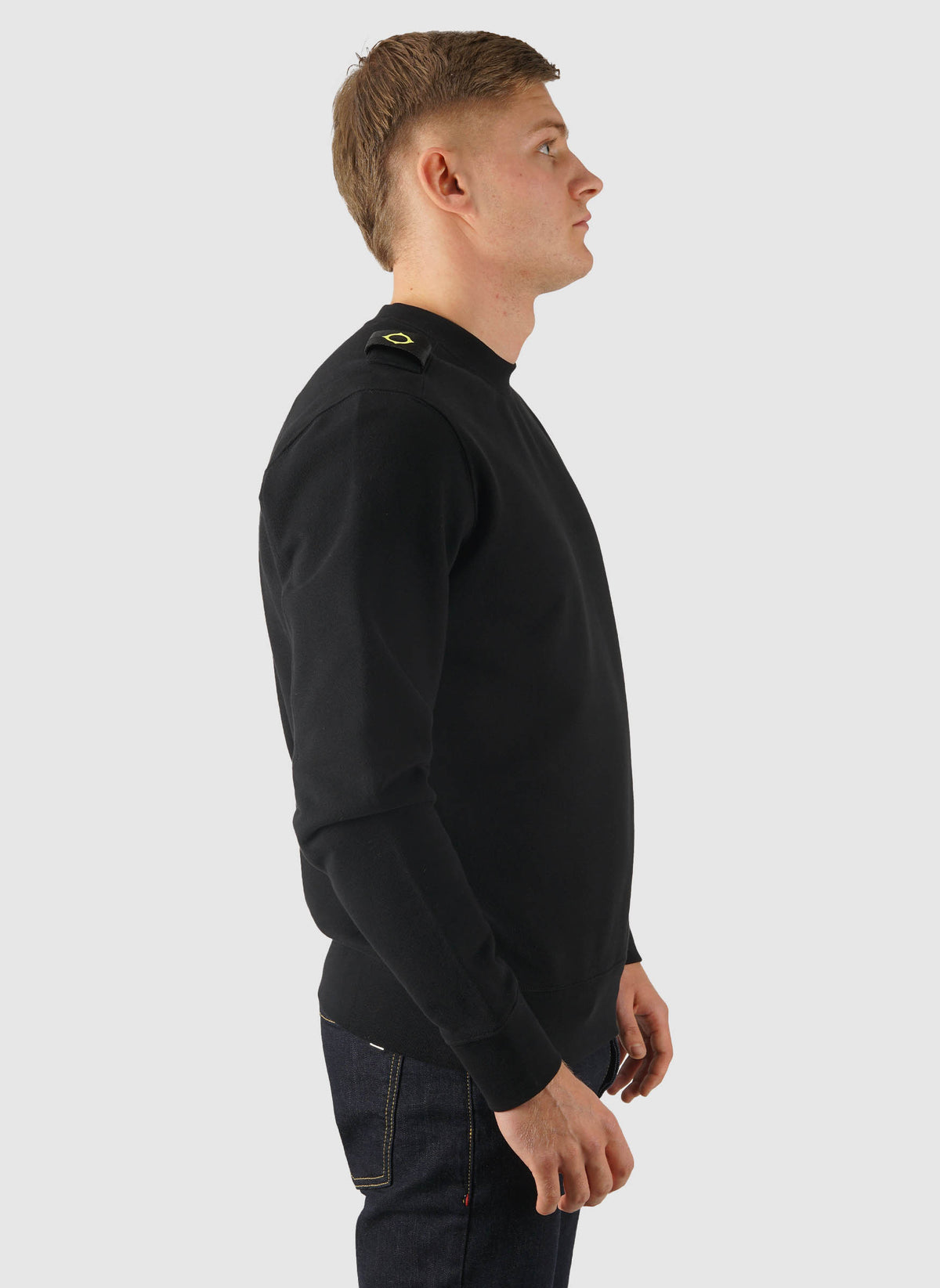 Core Crew Sweatshirt - Jet Black