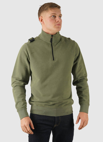 Core 1/4 Zip Sweatshirt - Bronze Green