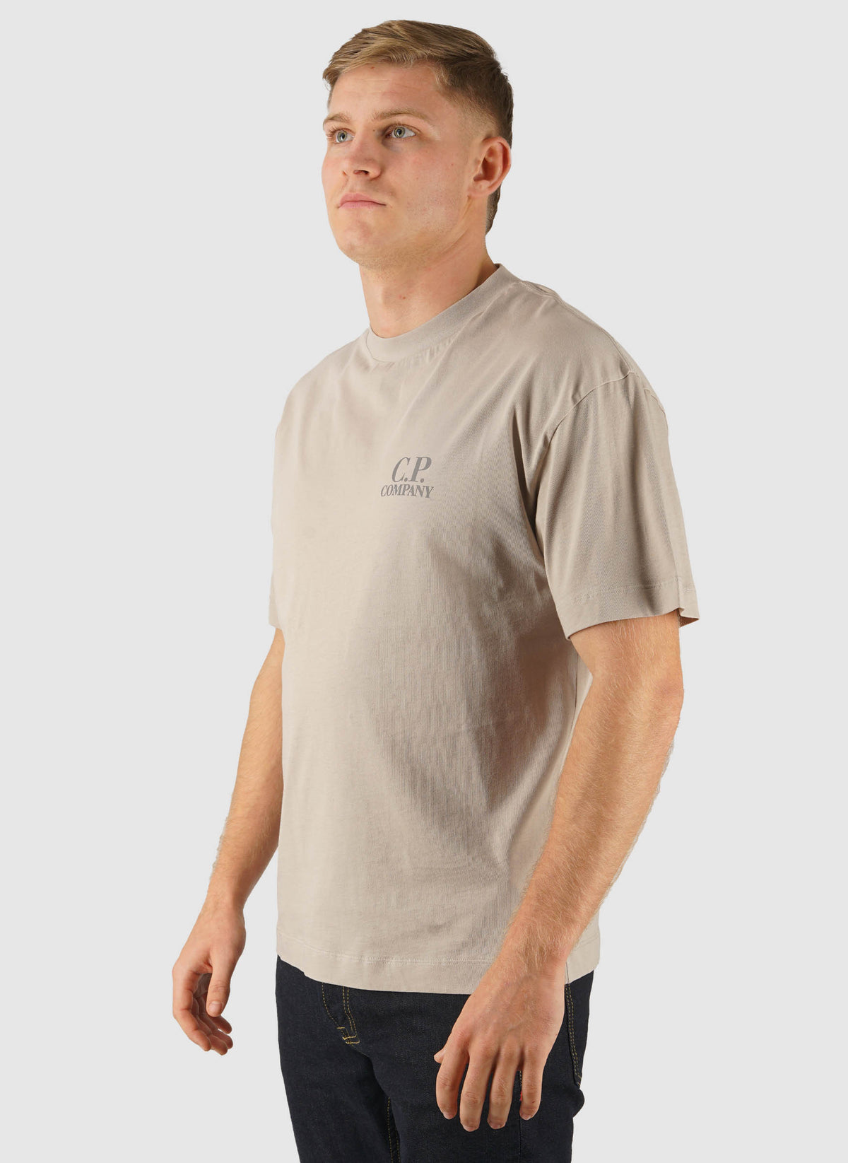 30/1 Logo Jersey T-Shirt - Dove