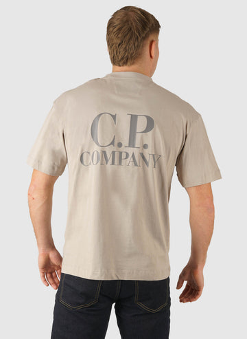 30/1 Logo Jersey T-Shirt - Dove