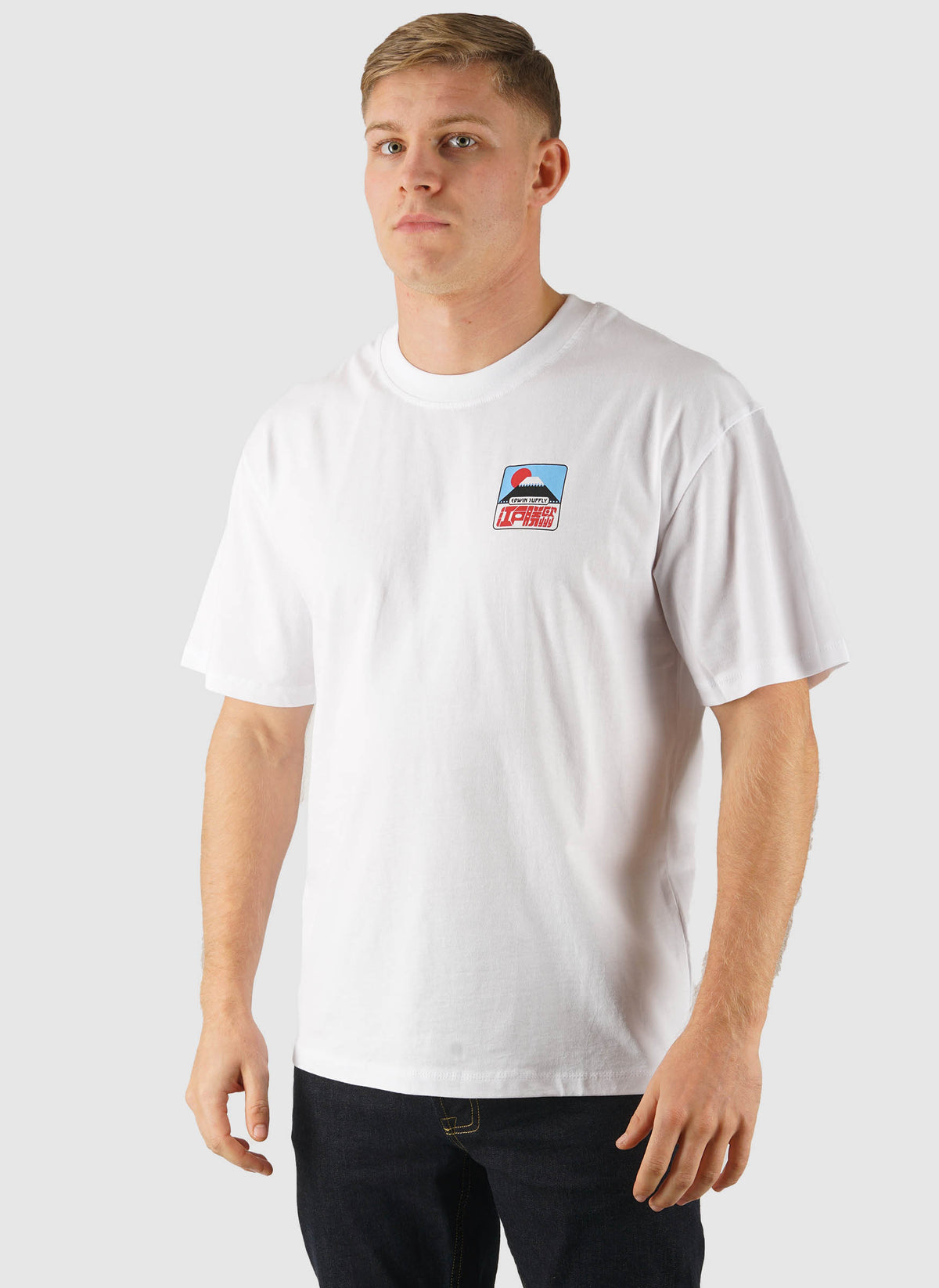 Sunset On Fuji San T-Shirt - White