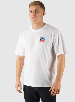 Sunset On Fuji San T-Shirt - White