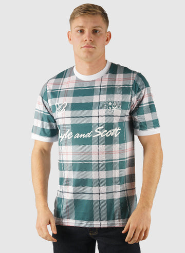 Tartan Football Shirt - Everglade