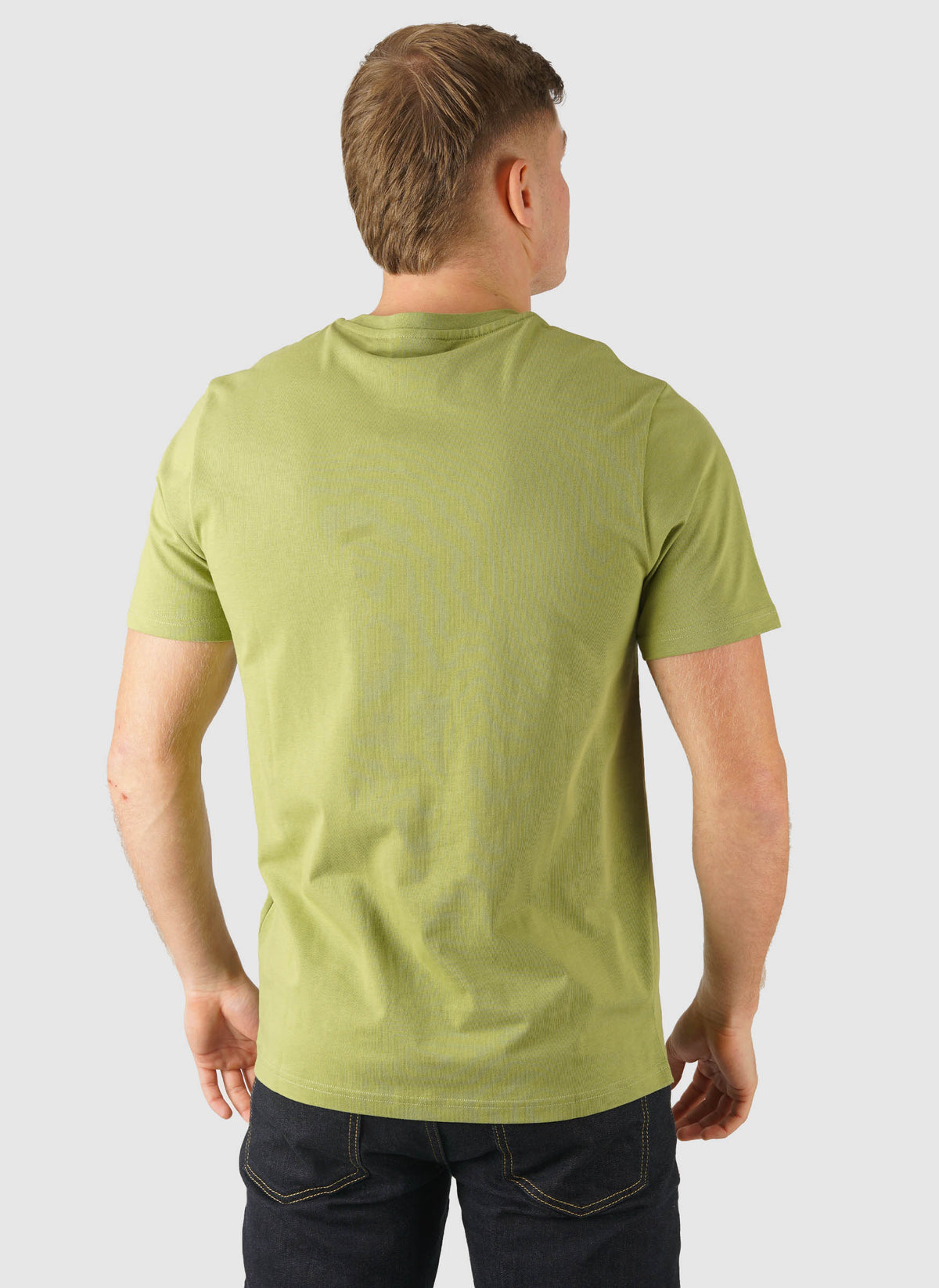 Plain T-Shirt - Shrub Green