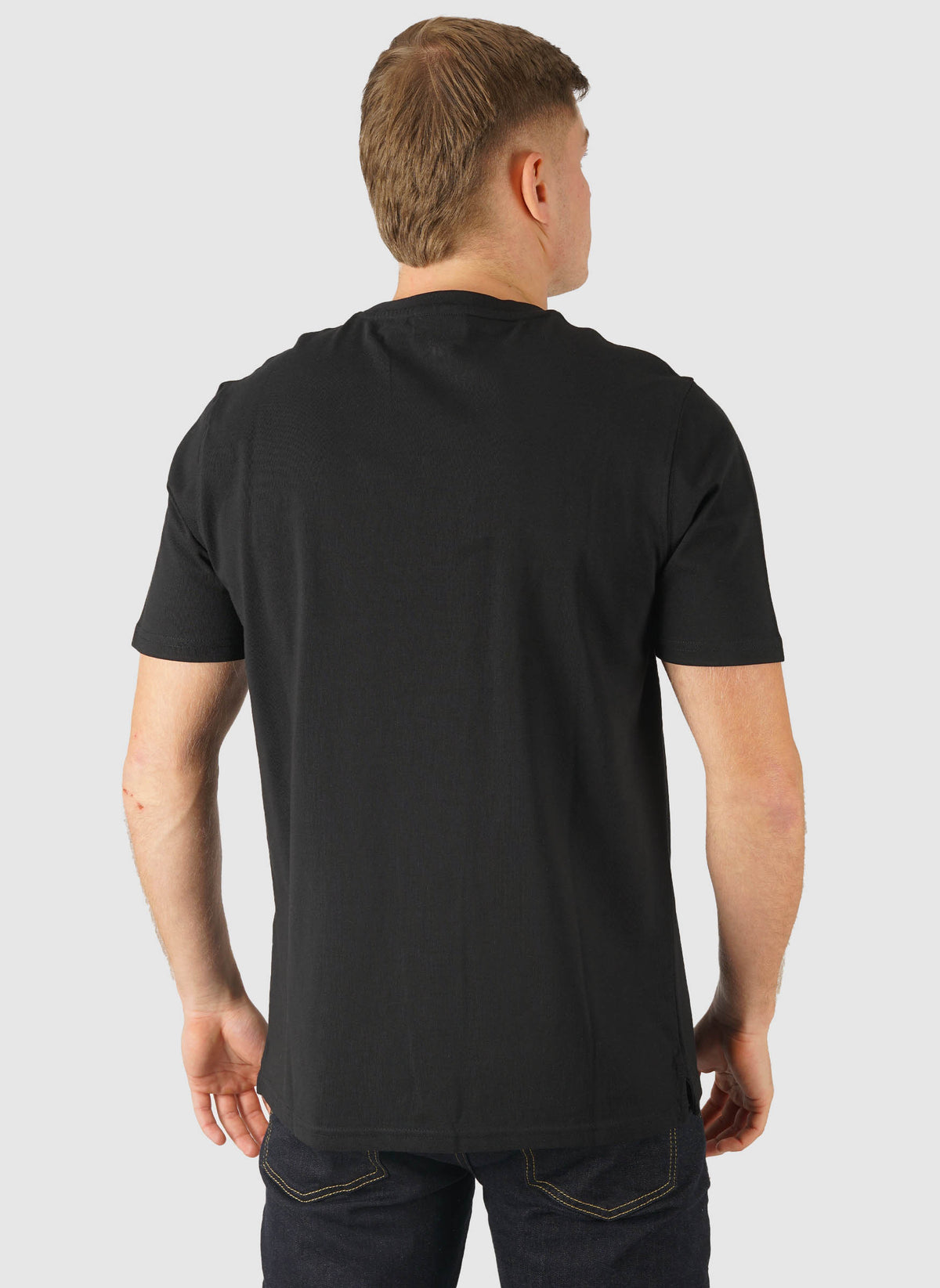 Script T-Shirt - Jet Black