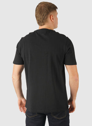 Script T-Shirt - Jet Black