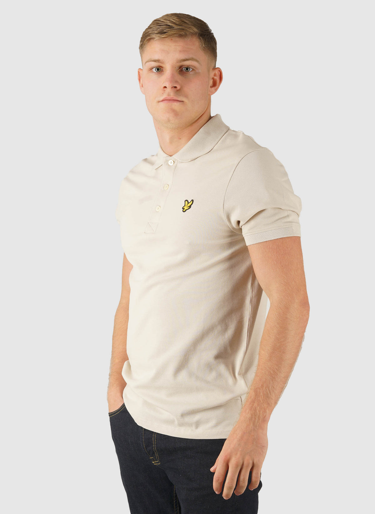 Plain Poloshirt - Cove