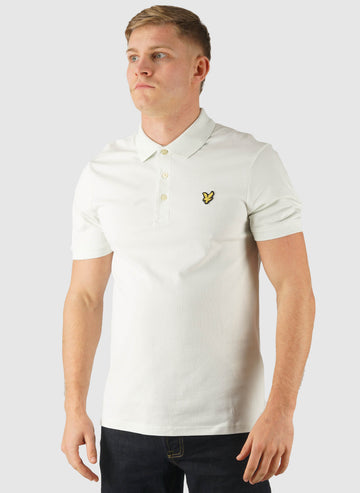 Plain Poloshirt - Ice Blue