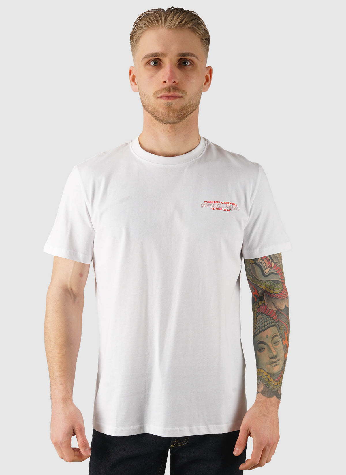 Social Club Graphic T-Shirt - White